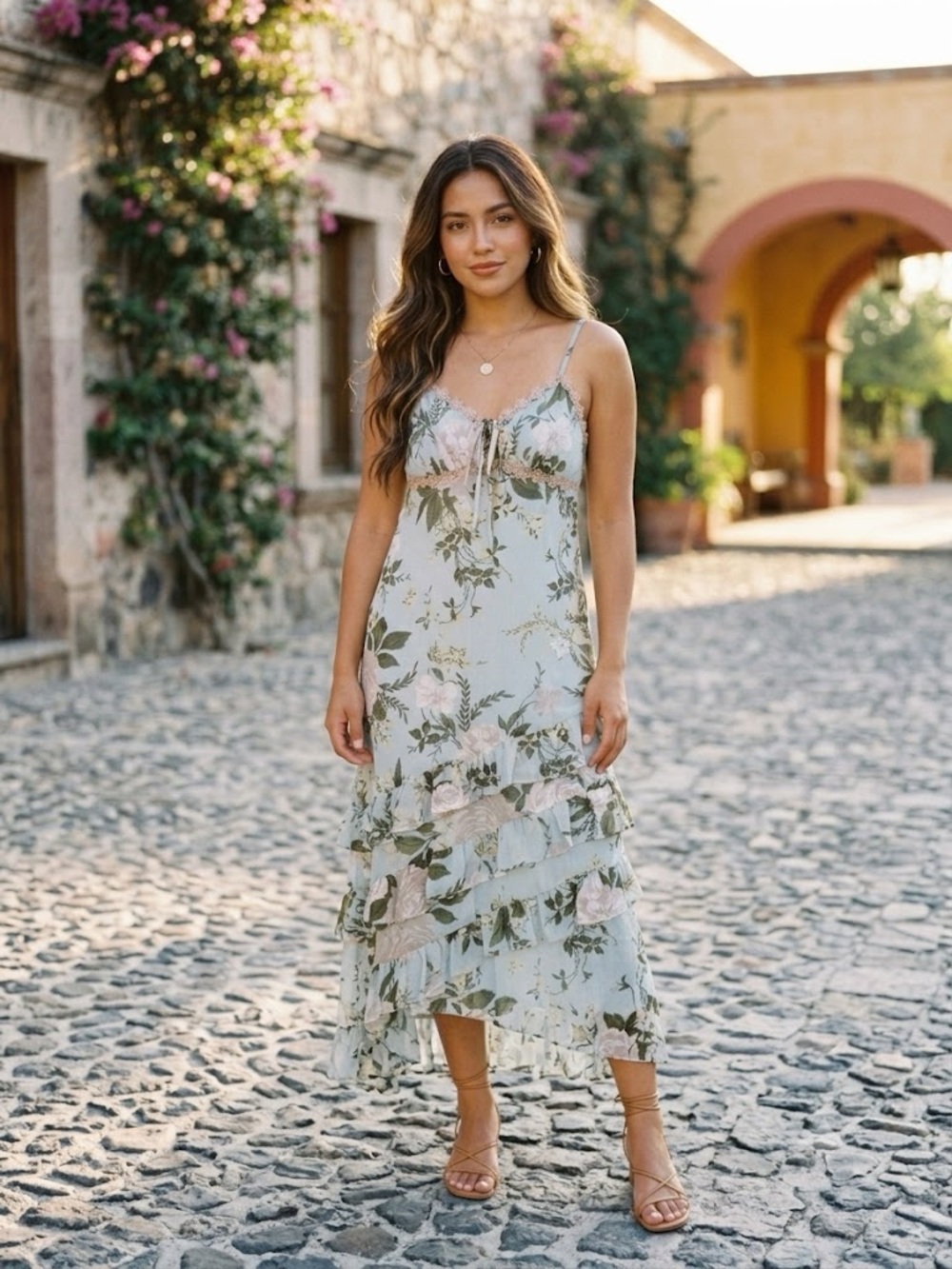 Wild Fable Floral Midi Dress